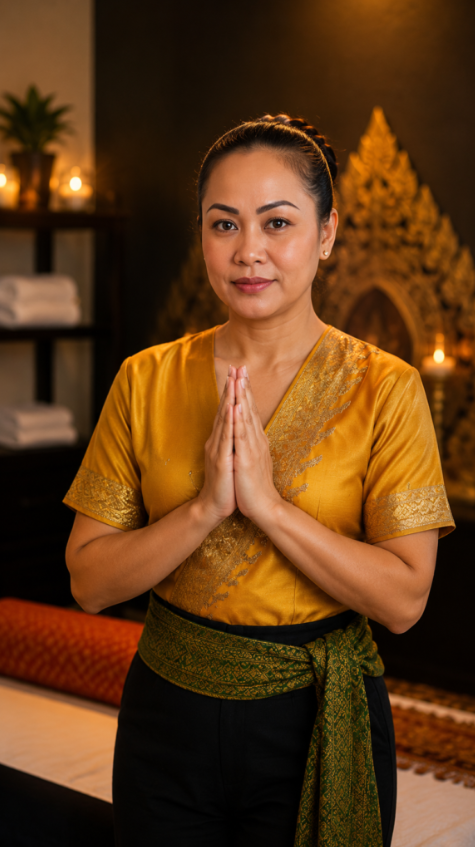 Fasai — traditionel thai massage terapeut